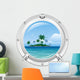Porthole with sea view Wall Decal