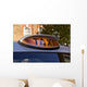 taxi for hire light, london Wall Mural