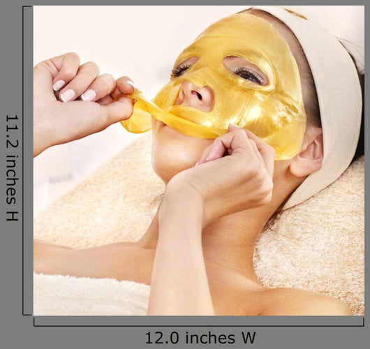 Girl with Gold Facial