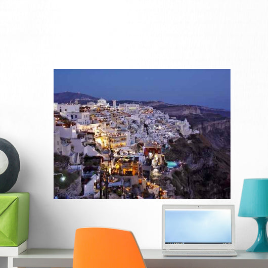 Santorini Night Wall Decal