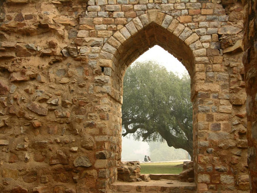 Lovers beneath Tree Wall Decal