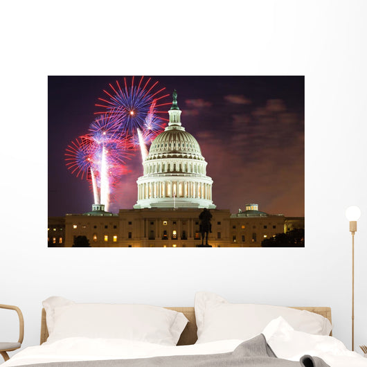 United States Capitol Building Wall Decal