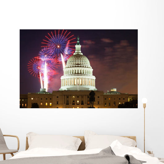 United States Capitol Building Wall Decal
