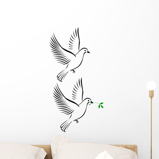 Flight Dove Wall Mural