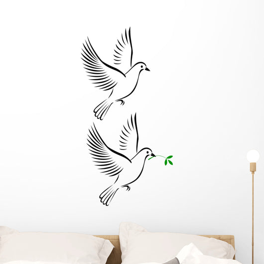 Flight Dove Wall Mural