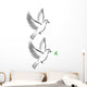Flight Dove Wall Mural