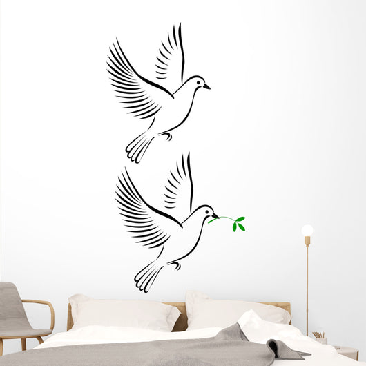 Flight Dove Wall Mural