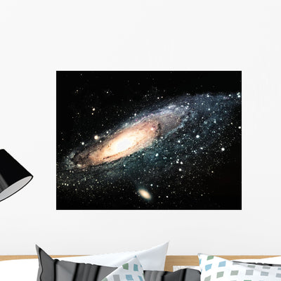 La Galaxie Spirale shown on a wall