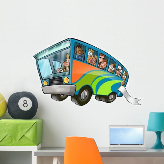 big bus Wall Decal
