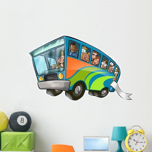 big bus Wall Decal