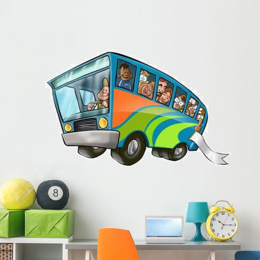 big bus Wall Decal