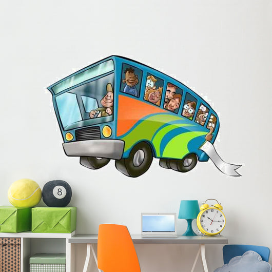 big bus Wall Decal