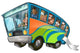 big bus Wall Decal
