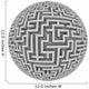 Labyrinth Planet Endless Maze Wall Decal