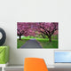 Cherry Blossom Path Wall Decal