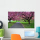 Cherry Blossom Path Wall Decal