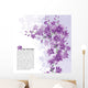Purple Orchids Wall Mural