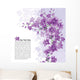 Purple Orchids Wall Mural