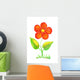 Drawing Flower Wall Mural