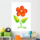Drawing Flower Wall Mural