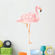 Flamingo in vector Wall Decal