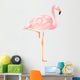 Flamingo in vector Wall Decal