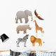 African animals Wall Decal