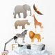 African animals Wall Decal