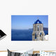 Santorini Church Bell Tower Wall Decal