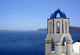Santorini Church Bell Tower Wall Decal