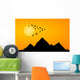Jamb Cranes Wall Mural