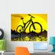 mountain   bike Wall Mural