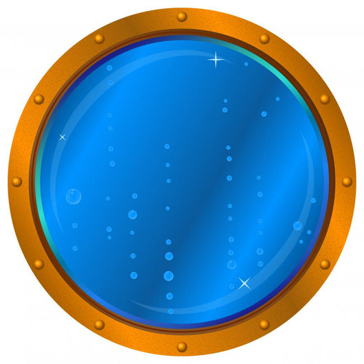 Window with Air Bubbles