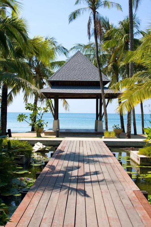 Beautiful Tropical Beach Island