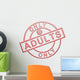 "Adults Only" Pink Icon Wall Decal
