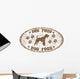 Dog Food Rubber Stamp Wall Decal