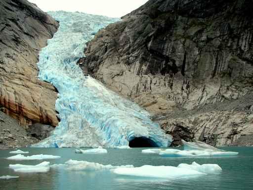Gletscher Brikdalsbreen Wall Decal