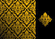 Seamless Floral Pattern Wall Decal Design 1