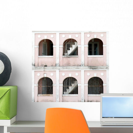 Six Windows Wall Mural