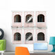 Six Windows Wall Mural