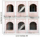 Six Windows Wall Mural