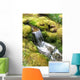 Waterfall Japanese Garden Wall Decal