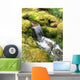 Waterfall Japanese Garden Wall Decal