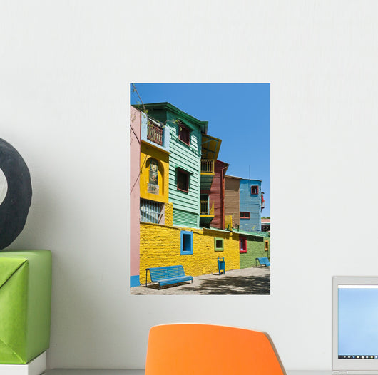 Colorful Houses at Caminito Street Wall Mural