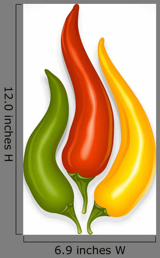 Hot Chili Pepper Shape