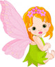Cute Baby Fairy Wall Decal