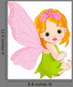 Cute Baby Fairy Wall Decal