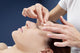 Massage Pinch Eyebrows Wall Mural