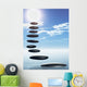 Path Form Zen Stone Wall Mural