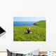 Happy Girl Meadow Wall Decal